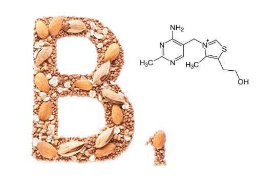 Cardione sudėtyje yra vitamino B1